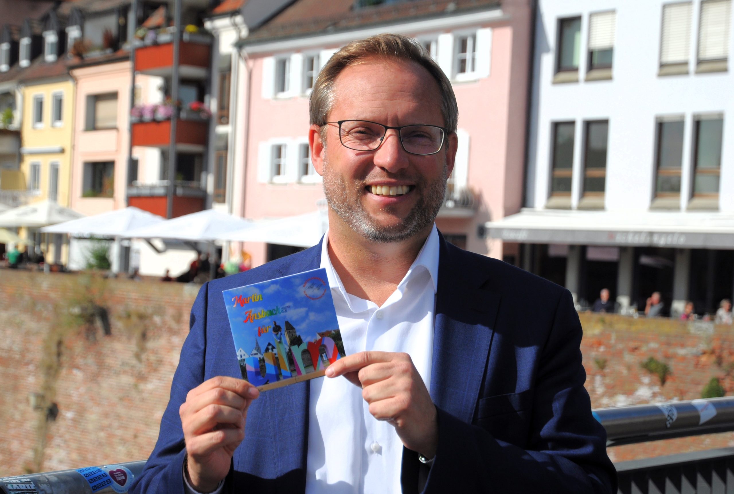 Martin Ansbacher – Ihr Oberbürgermeister für Ulm – Pressemitteilung – Der junge Familienvater Martin Ansbacher nimmt im OB-Wahlkampf auch die Wünsche der Kinder sehr ernst